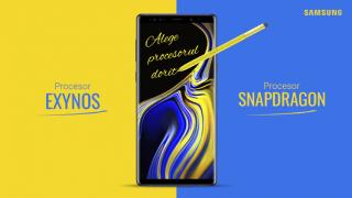 Samsung Galaxy Note 9 disponibil în variantele cu Exynos și Snapdragon pe plan local! Iată cele mai bune sume de vânzare