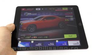 Cum rulează Asphalt 9 pe iPad 9.7 (2018): prezentare gameplay pe iOS (Video)