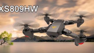 VISUO XS809HW este o mini-dronă accesibilă ce filmează HD și realizează captură selfie; Iată cât costă în China