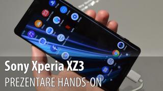 IFA 2018: Sony Xperia XZ3 Hands-On: noul flagship Sony acum mai curbat, cu OLED şi cameră singulară (Video)