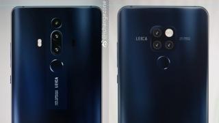 Huawei Mate 20 şi Mate 20 Pro apar în noi randări, cu designuri diferite ale camerei