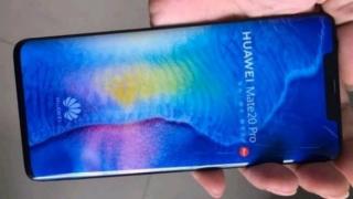 Huawei Mate 20 Pro va aduce un ecran cu muchii înguste și decupaj sus; Iată o machetă a telefonului