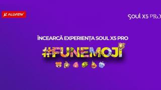 Allview Soul X5 Pro primeşte funcţia Fun Emoji: emoji-uri dinamice care se mişcă odată cu faţa ta