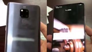 Huawei Mate 20 apare în primul clip video hands-on, în varianta argintie