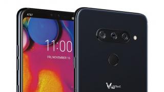 LG V40 ThinQ își prezintă camera foto triplă din spate printr-o randare via @evleaks