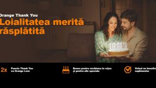 Orange România dublează punctele Thank You şi răsplăteşte clienţii cu extra beneficii în programul de loialitate