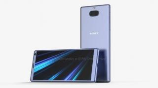 Sony Xperia XA3 apare în randări detaliate, cu un design ciudat (Video)