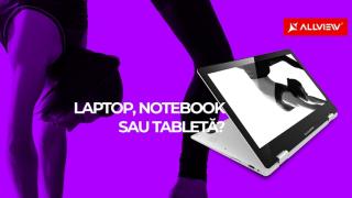 Allview Allbook Y este un nou hibrid laptop-tabletă de la Allview; Iată un teaser