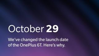 OnePlus 6T are lansarea mutată mai devreme de frica evenimentului Apple; Vine pe 29 octombrie
