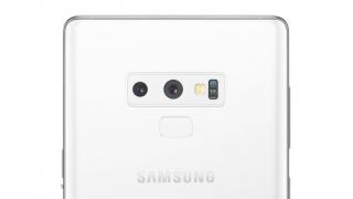 Samsung Galaxy Note 9 ar putea debuta într-o variantă pe alb; Vedem o randare detaliată din partea lui @evleaks