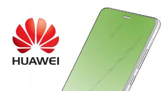 Huawei brevetează un design de telefon cu decupaj în display pentru difuzorul de convorbiri