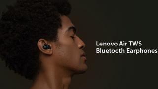 Lenovo Air TWS este o pereche de căști wireless cu autonomie generoasă și driver de 6mm; Acum la reducere pe Cafago