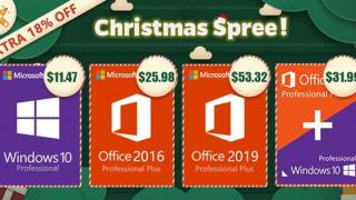 (P) Oferte software de Crăciun! Pachet Windows 10 Pro & Office 2016 Pro la doar 31.99 dolari