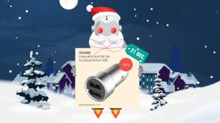 Doar astăzi încărcătorul auto Xiaomi Mi Car ce oferă alimentare rapidă este disponibil cu 50% reducere la QuickMobile!