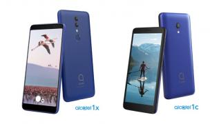CES 2019: Alcatel 1X şi 1C sunt noi telefoane de buget cu preţ sub 150 de euro