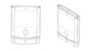 Schiţele pliabilului Motorola RAZR arată fix precum conceptul de anul trecut