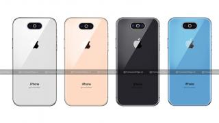 iPhone XI apare iarăşi cu acel design bizar de camera centrată orizontal în spate; Avem şi culori şi specificaţii