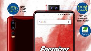 Energizer va lansa și telefoane cu periscop pentru camera selfie la MWC; Par a fi modele rebranding Elephone