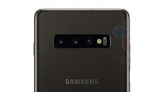 Samsung Galaxy S10+ apare în varianta Negru Ceramic, în randări noi