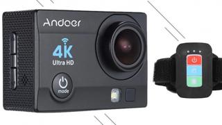Camera video de acțiune Andoer Q3H-4 ce filmează 4K costă acum doar 36.56 eur pe Cafago.com