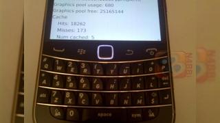 Imagini În premieră cu noul BlackBerry Bold - BlackBerry Dakota/Montana combină touch-ul cu tastatura