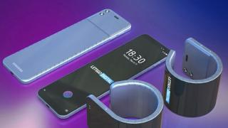 Telefonul flexibil brăţară de la Samsung primeşte un brevet şi randări; Încă un format futurist pentru coreeni