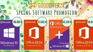 (P) Licență pentru Windows 10 Pro la doar 10.9 euro și alte reduceri atractive oferite de GoodOffer24