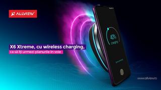 Allview X6 Xtreme vine cu încărcare wireless, pentru alimentare fără fire încurcate