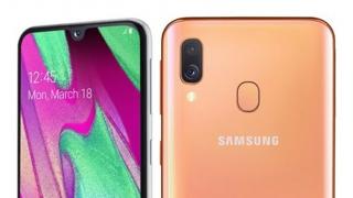 Samsung Galaxy A40 este acum oficial: Vine cu o cameră selfie de 25 MP, ecran Super AMOLED de 5.9 inch, preţ de 249 de euro