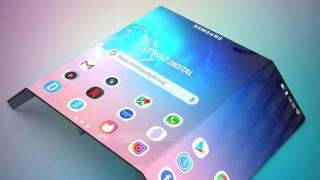 Viitorul telefon pliabil Samsung seamănă cu modelul Xiaomi ce dispune de 2 balamale și un display cu 3 fețe (două dintre ele rabatabile); Iată brevetul