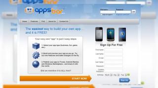 Oricine poate crea aplicații iOS și Android acum cu appsbar (Video)
