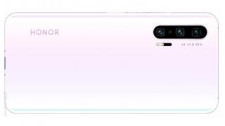 Honor 20 Pro ni se dezvăluie în varianta pe alb cu gradient; Iată-l într-o randare detaliată