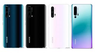 Honor 20 Pro va sosi în 4 variante de culoare la debut; Le vedem astăzi în randări