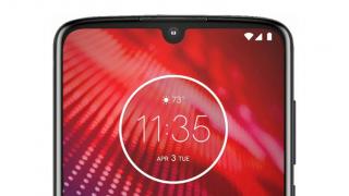 Motorola Moto Z4 apare într-o nouă randare de la Evan Blass: Telefon modular, cu breton picătură, cameră singulară