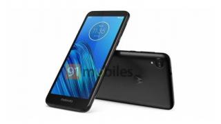 Motorola Moto E6 își dezvăluie design-ul printr-o randare: muchii groase și cameră singulară în spate