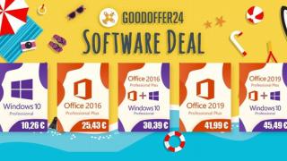 (P) Goodoffer24 revine cu reduceri atractive pentru licențe software Windows, Office și bundle-uri speciale