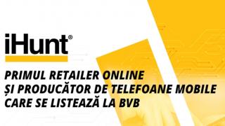 Brandul român de telefoane iHunt s-a listat la bursă în această săptămână, înregistrând o creştere a acţiunilor cu 26% deja