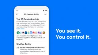 Facebook îţi reduce din paranoia, lansând un tool care îţi arată ce date partajezi cu aplicaţii şi site-uri: Off Facebook Activity
