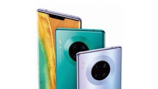 Huawei Mate 30 Pro apare într-o presupusă randare oficială; Cameră foto circulară, nuanțe gradient și decupaj în ecran
