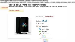 Google Nexus Prime deja pus la vânzare de un retailer britanic! Iată primul telefon Samsung cu Android 4.0!