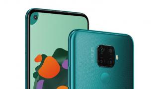 Cu doar câteva zile rămase până la debut, Huawei Mate 30 Lite se afișează într-o randare oficială