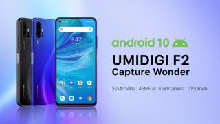 UMIDIGI F2 se pregătește de lansare cu Android 10 la bord, multe camere foto și baterie de 5150 mAh! Iată cum poți câștiga unul!