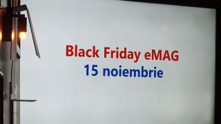 eMAG anunţă când are loc Black Friday 2019; Prezintă un nou logo şi returnări mai uşoare de produse cu EasyBox