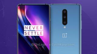 OnePlus 8 apare deja în imagini marca @OnLeaks și mută camera selfie într-un orificiu din ecran