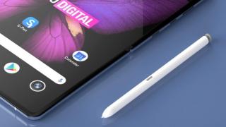 Samsung Galaxy Note Fold apare într-un brevet proaspăt, cu stylus la pachet și ecran de 8 inch