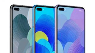 Huawei Nova 6 își prezintă decupajul selfie din ecran într-o randare nouă; Are cameră frontală duală