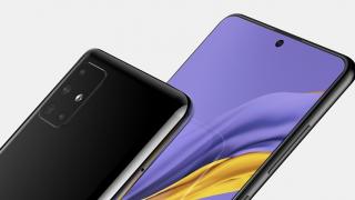 Samsung Galaxy A51 va avea ecran Infinity-O și 4 camere foto în spate; Apar primele sale randări credibile + video!