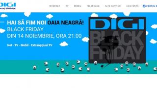 Digi Mobil dă startul promoțiilor de Black Friday astăzi la ora 21:00! 50% reducere pentru toate serviciile