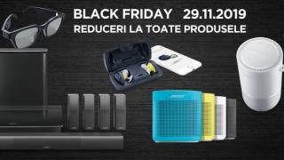 Căști, boxe și sisteme audio BOSE acum la prețuri de Black Friday! Iată oferta distribuitorului român