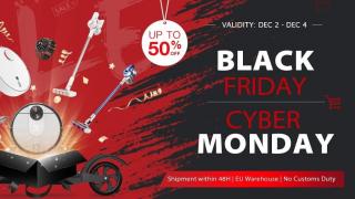 Reduceri de Cyber Monday la încă un magazin: GeekMaxi taie până la 50% din preţuri la aspiratoare, trotinete, ceasuri